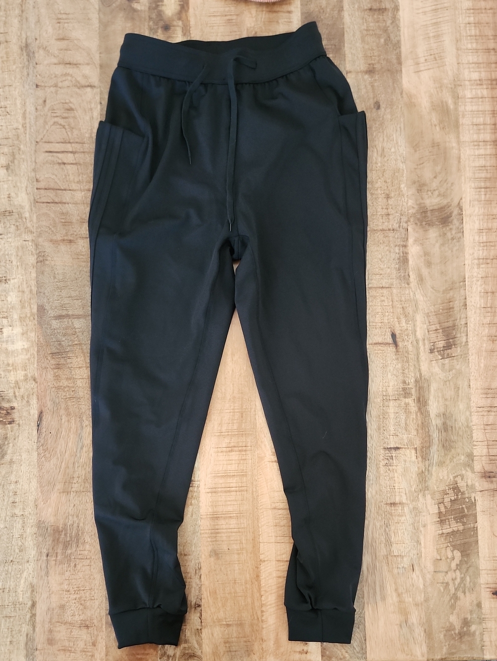 POP Fit Black Women's Track Joggers with Drawstring